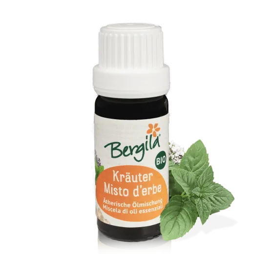 Mélange dhuiles essentielles bio dherbes