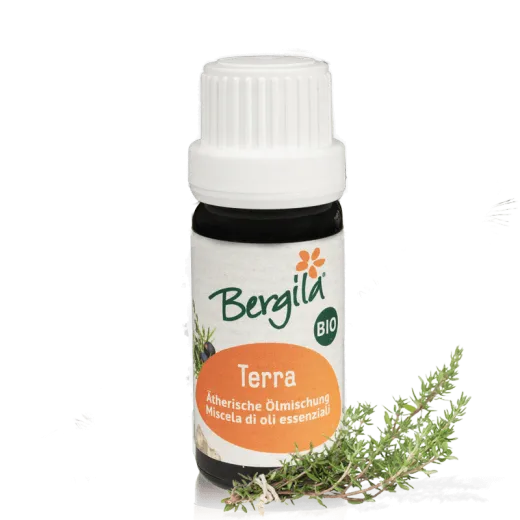 Mélange dhuiles essentielles biologiques Terra