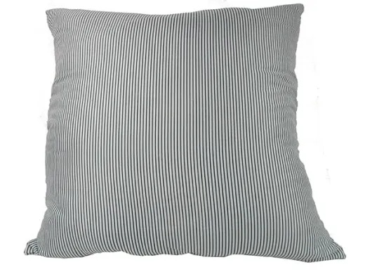 Kapokkissen gestreift – vegan, antiallergisch & natürlich (60×60 cm)